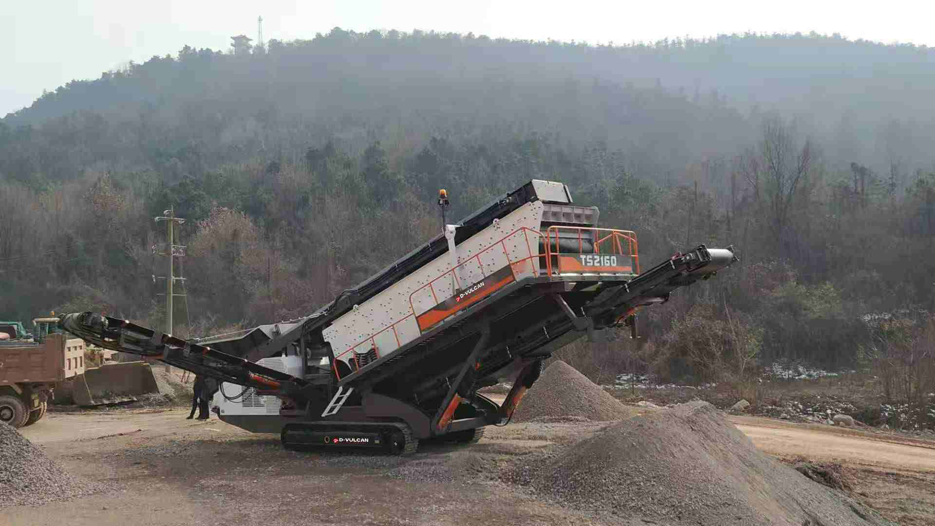 High-efficiency Mobile Crawler Screening Plant for Sale